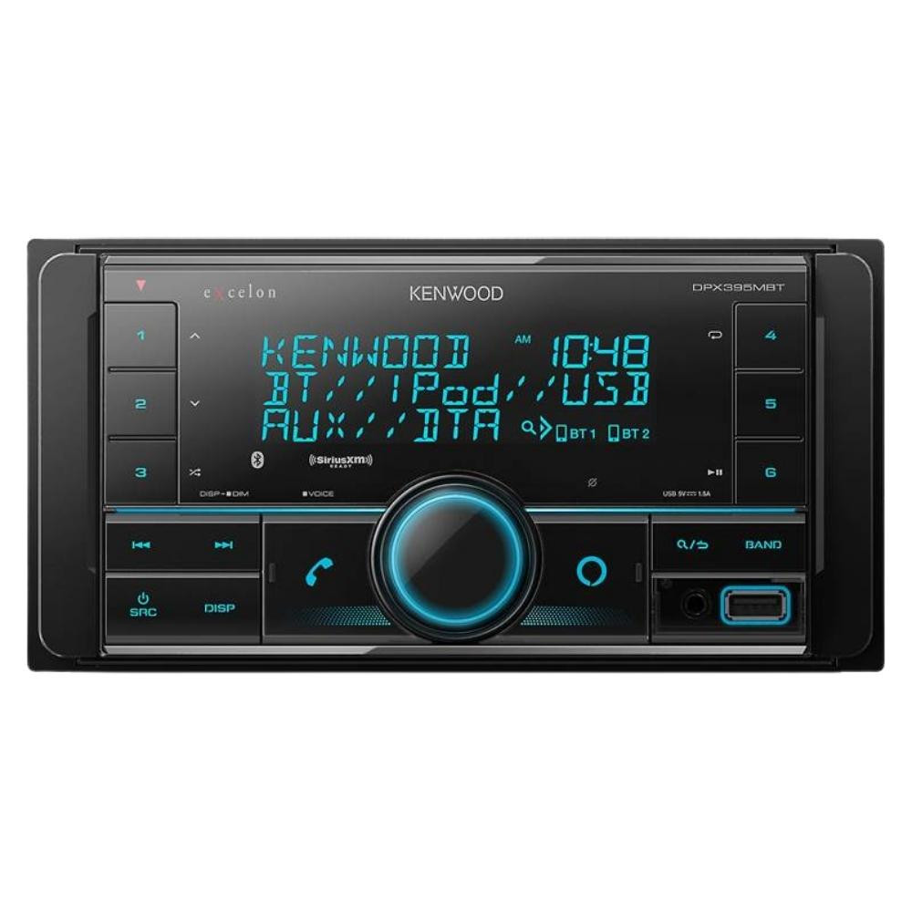 Kenwood DPX395MBT Digital Media (Does Not Play Discs) with Amazon